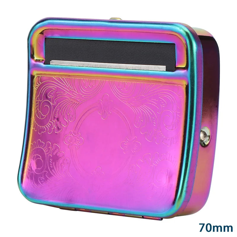 Manual Cigarette Rolling Machine – Rainbow Metallic Finish
