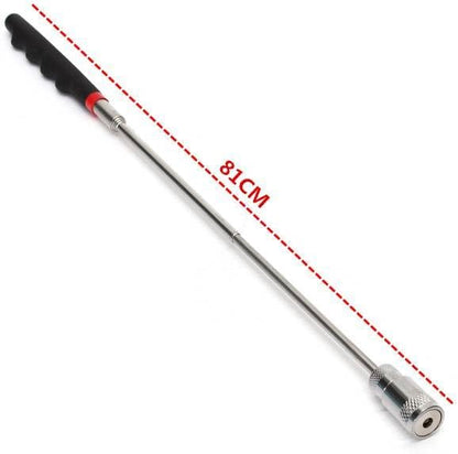 Telescoping Magnetic Pickup Tool – 8Lbs 31" Extendable Stick with LED Light