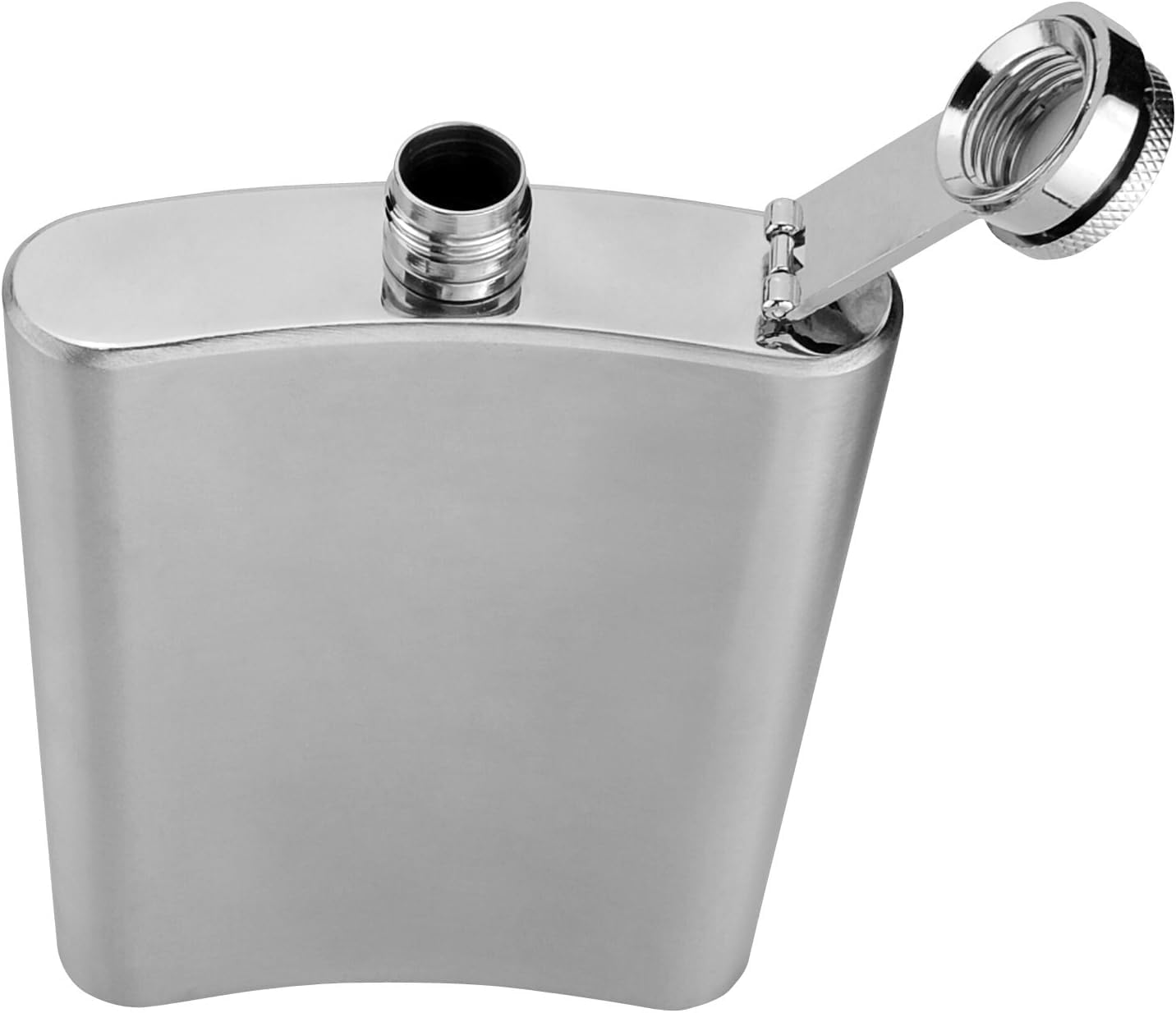 7oz Stainless Steel Hip Flask – Pocket Whisky Flask for Men & Women with Funnel