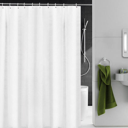 Mould-Proof & Water-Repellent Shower Curtains – Heavy Duty Washable Fabric 180 x 180cm