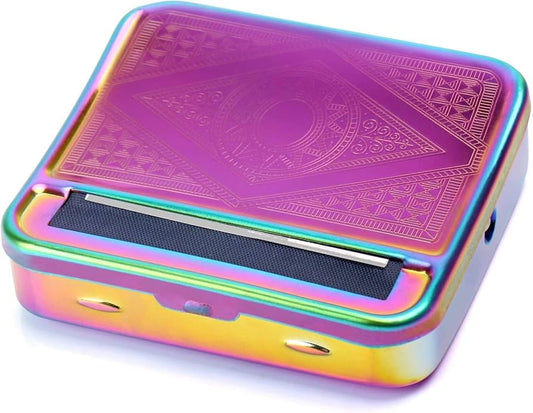 Manual Cigarette Rolling Machine – Rainbow Metallic Finish