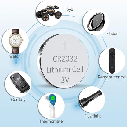 Glamified CR2032 3V Lithium Battery – Long-Lasting Power for Electronics & Devices