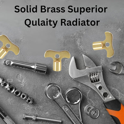 Easigrip Radiator Key – Solid Brass Bleed Valve Key for Easy Use